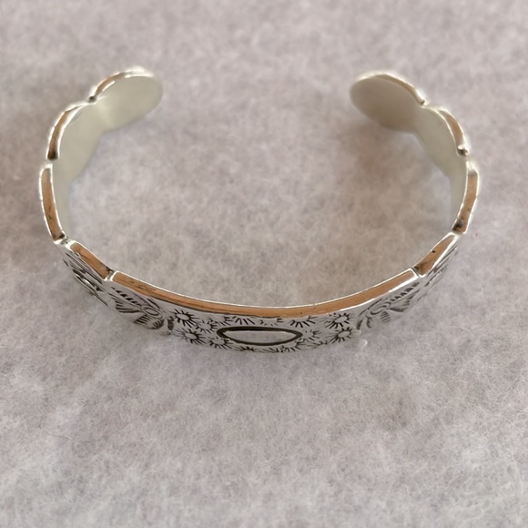Sterling Silver Cuff Bracelet - Picture 3 of 4